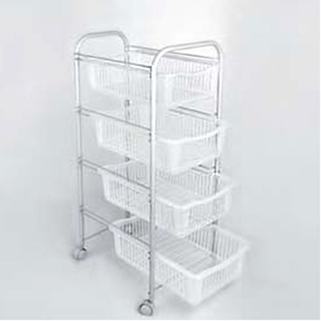 Напольная подставка с корзинами